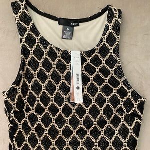 NWT aqua dress size s